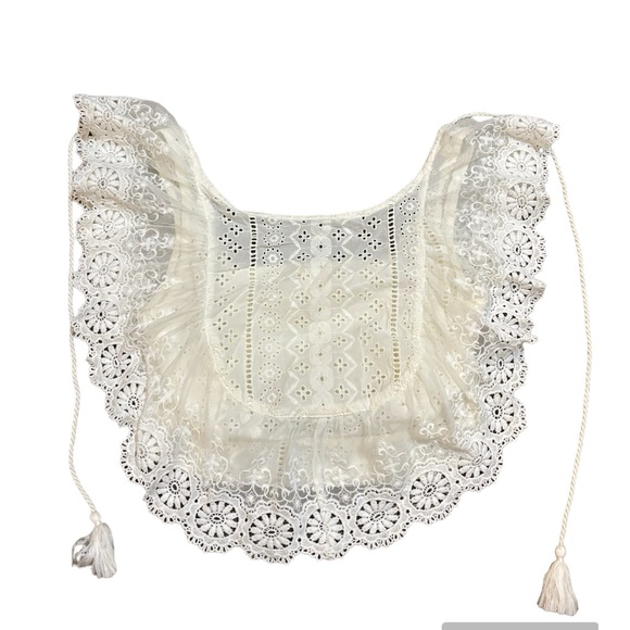 Altar'd State Tops - Altar’D State White Lace Crop Top